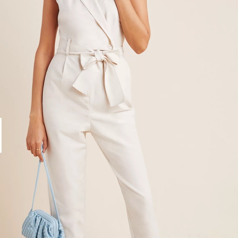 Anthropologie Eliza Jumpsuit NWT 6